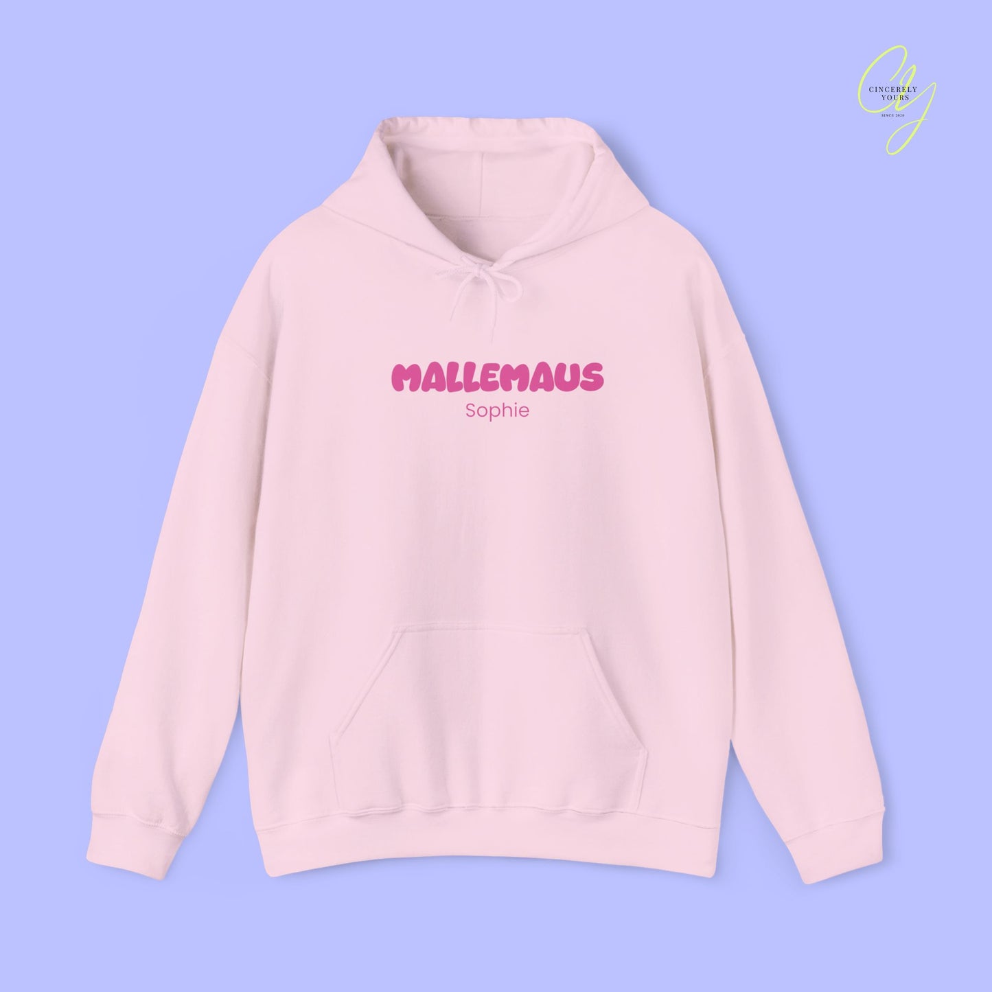 Mallemaus Hoodie Malle Maus— Malle Sweatshirt Traveloutfit (Personalisierbar)