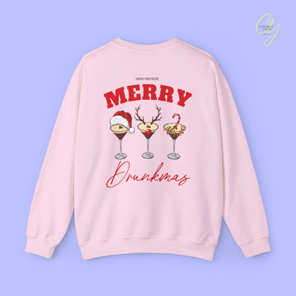 Christmas Sweatshirt | Merry Drunkmas Espresso Martini
