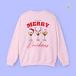 Christmas Sweatshirt | Merry Drunkmas Espresso Martini