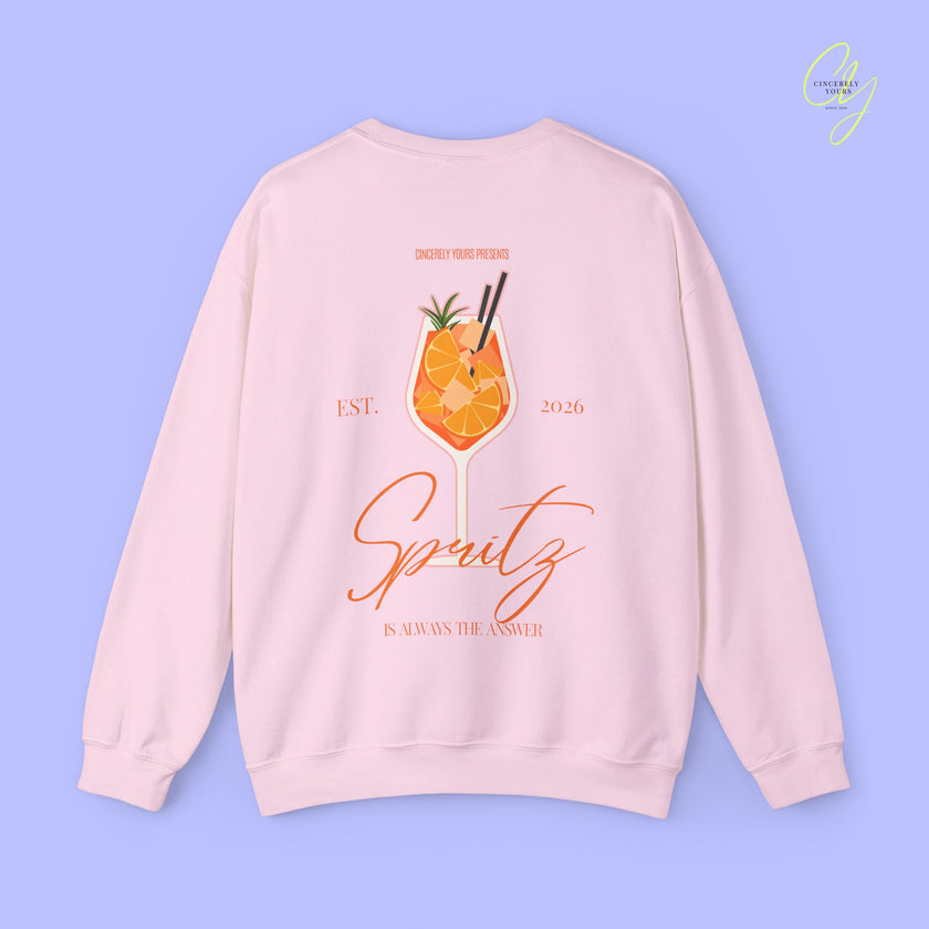 Party Sweatshirt | Spritz is Always the Answer