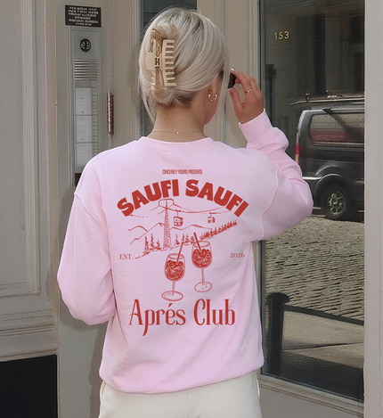 custom apres ski sweatshirt, personalized skiing crewneck, custom first name ski sweater, aesthetic apres ski jumper top, matching ski trip sweatshirt, classy apres ski crewneck top, winter holiday gift sweater, personalized apres ski gift, custom ski club crewneck top, vintage apres ski sweatshirt, skiing holiday group sweater, custom name winter crewneck, aperol spritz apres ski top
