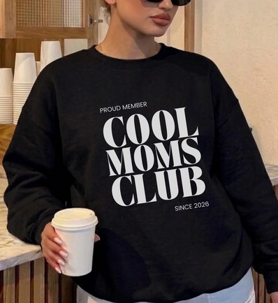cute mama shirt present item, stylish maternity outfits wear, cozy post partum clothing, matching mom friend sweaters, retro varsity style clothes, chic motherhood clothes gift, unique baby shower gift items, trendy mom era apparel wear, warm streetwear pullovers, aesthetic mama mode clothes, custom mama squad clothing, comfy everyday momwear wear, modern family life apparel