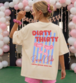 Dirty Thirty Social Club Shirt Birthday party shirt gift birthday girl