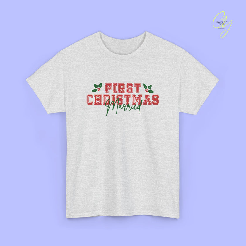 Bride Shirt | First Christmas married