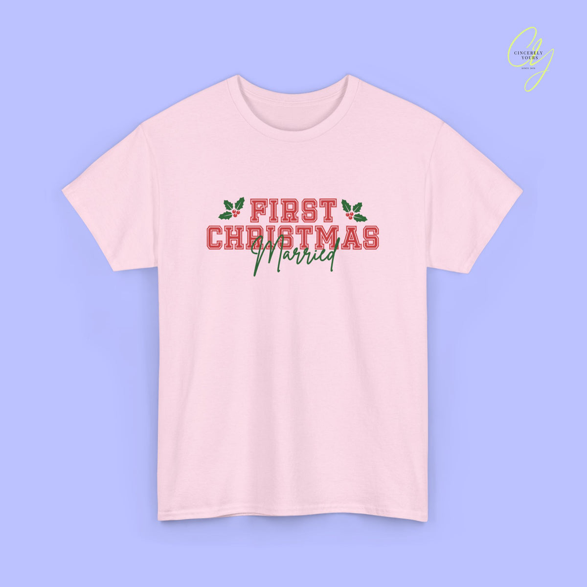 Bride Shirt | First Christmas married