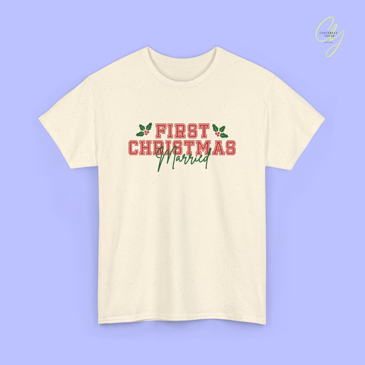 Bride Shirt | First Christmas married