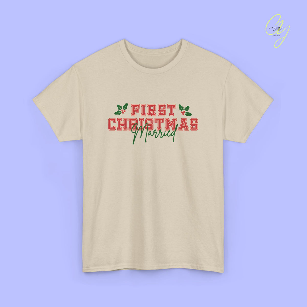 Bride Shirt | First Christmas married