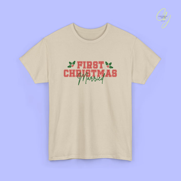 Bride Shirt | First Christmas married