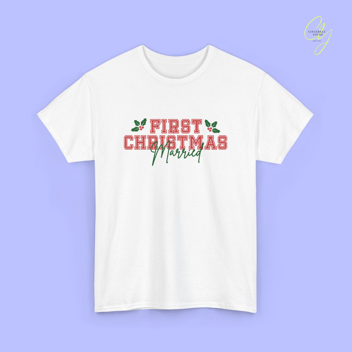 Bride Shirt | First Christmas married