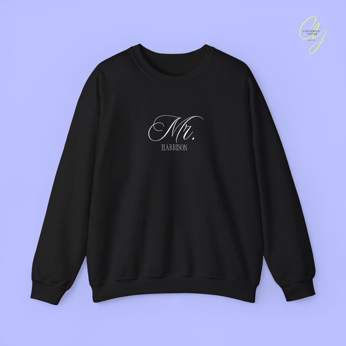 Bride Sweatshirt | Mr and Mrs