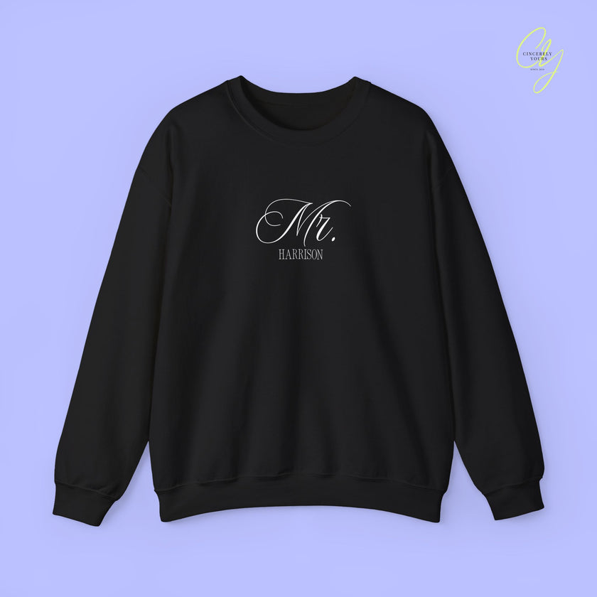 Braut-Sweatshirt | Mr und Mrs