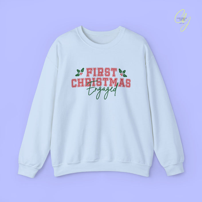 Bride Sweatshirt | First Christmas engaged