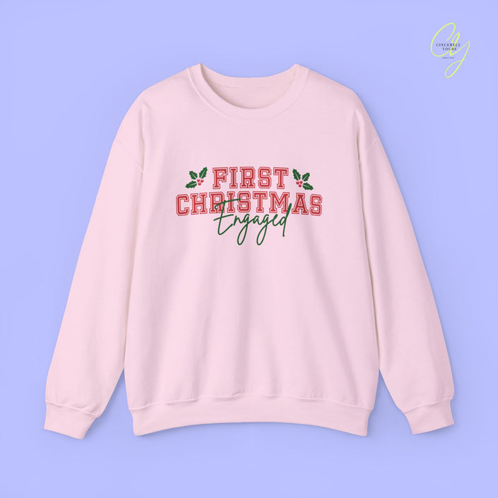 Bride Sweatshirt | First Christmas engaged