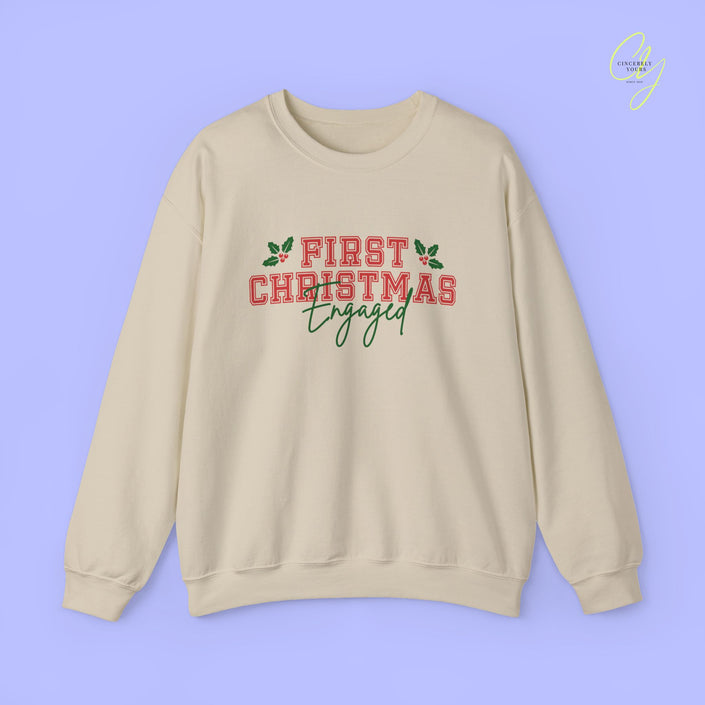 Bride Sweatshirt | First Christmas engaged