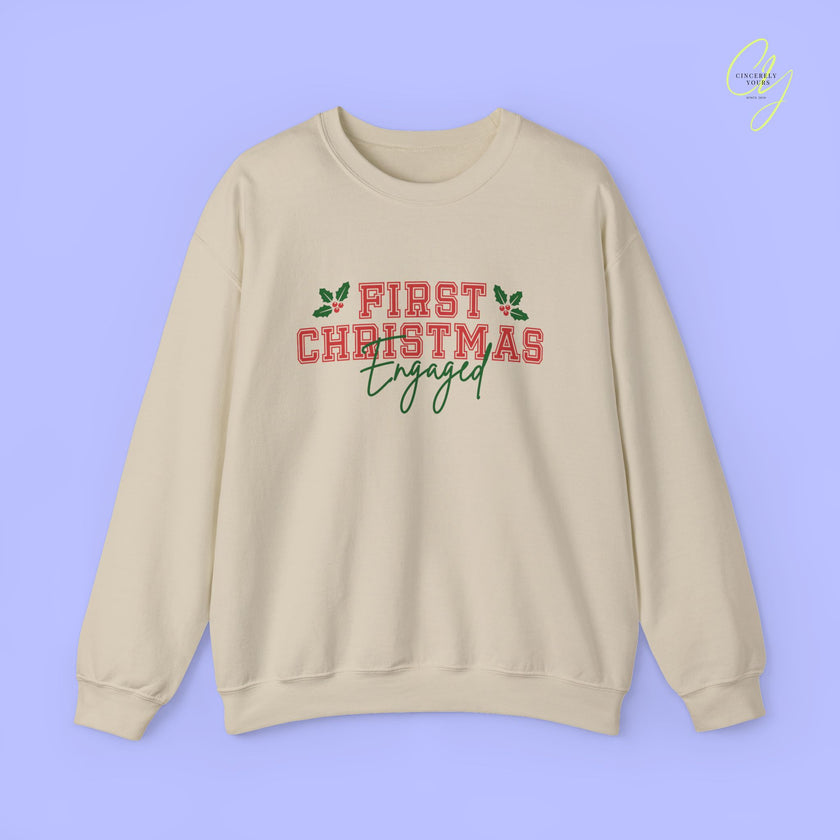 Bride Sweatshirt | First Christmas engaged