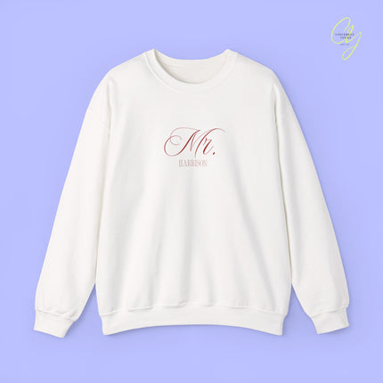 Bride Sweatshirt | Mr and Mrs