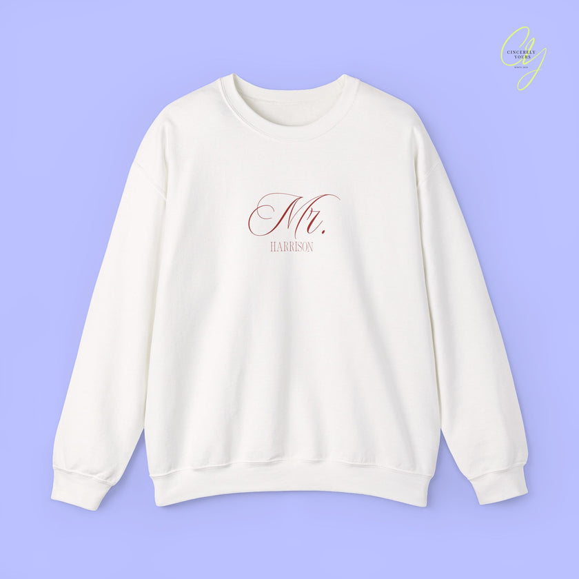 Braut-Sweatshirt | Mr und Mrs