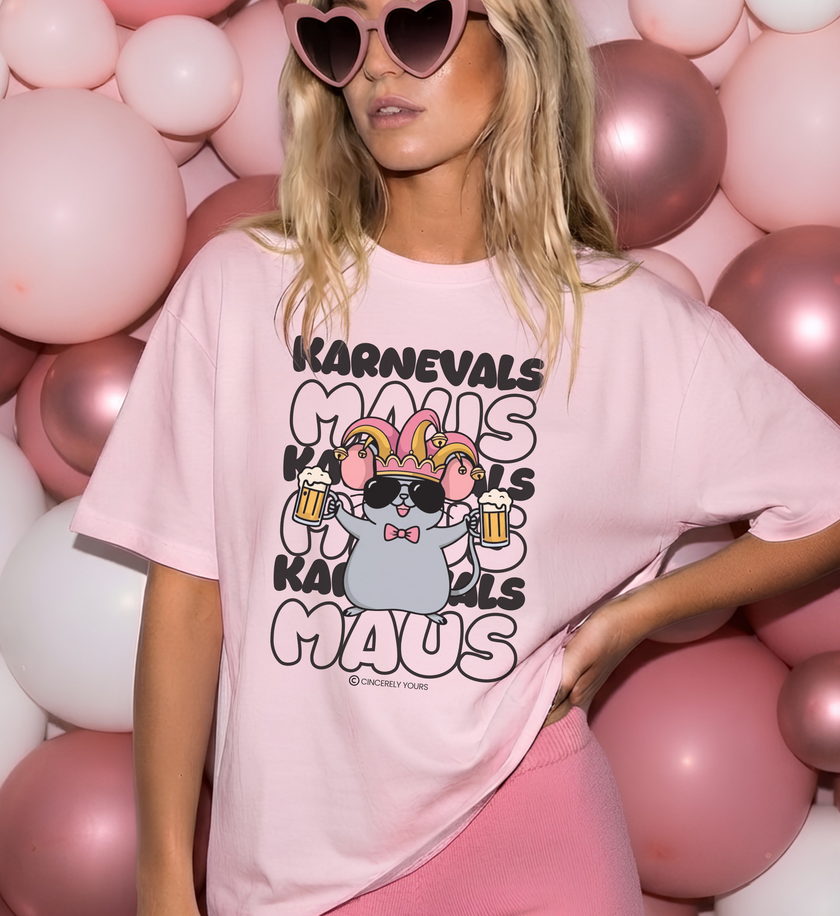 karnevals maus t-shirt damen, fasching crewshirt damen top, fasching kostuem ersatz shirt, altweiber fastnacht outfit top, bier trinken maus t-shirt top, maedels trip fasching t-shirt, karneval party damen t-shirt, bier karneval party shrt top, faschingskostuem damen shirt, gruppenkostuem karneval shirt, koelner karneval damen outfit, woiberfasnacht damen t-shirt, karneval girls trip t-shirt