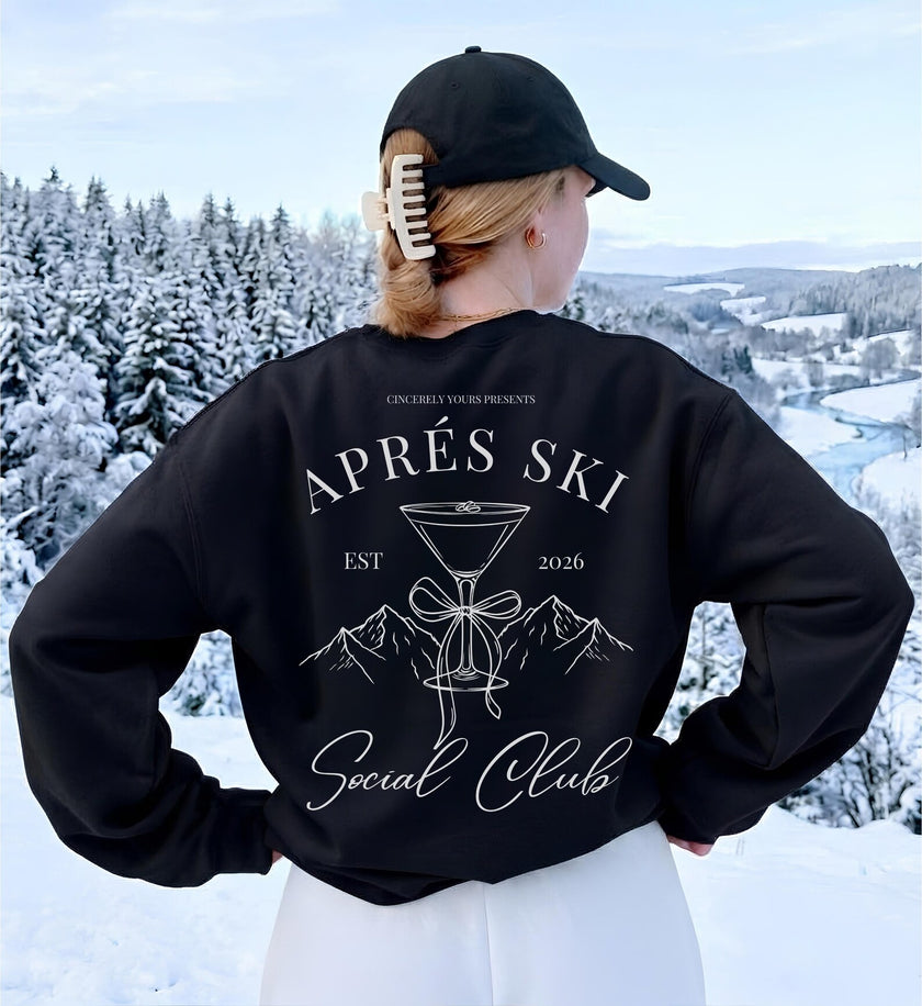 Party Sweatshirt | Apres Ski Social Club Espresso Martini