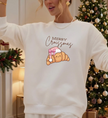 Christmas Sweatshirt | Merry Croissmas