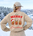 Christmas Sweatshirt | Merry Drunkmas mulled wine
