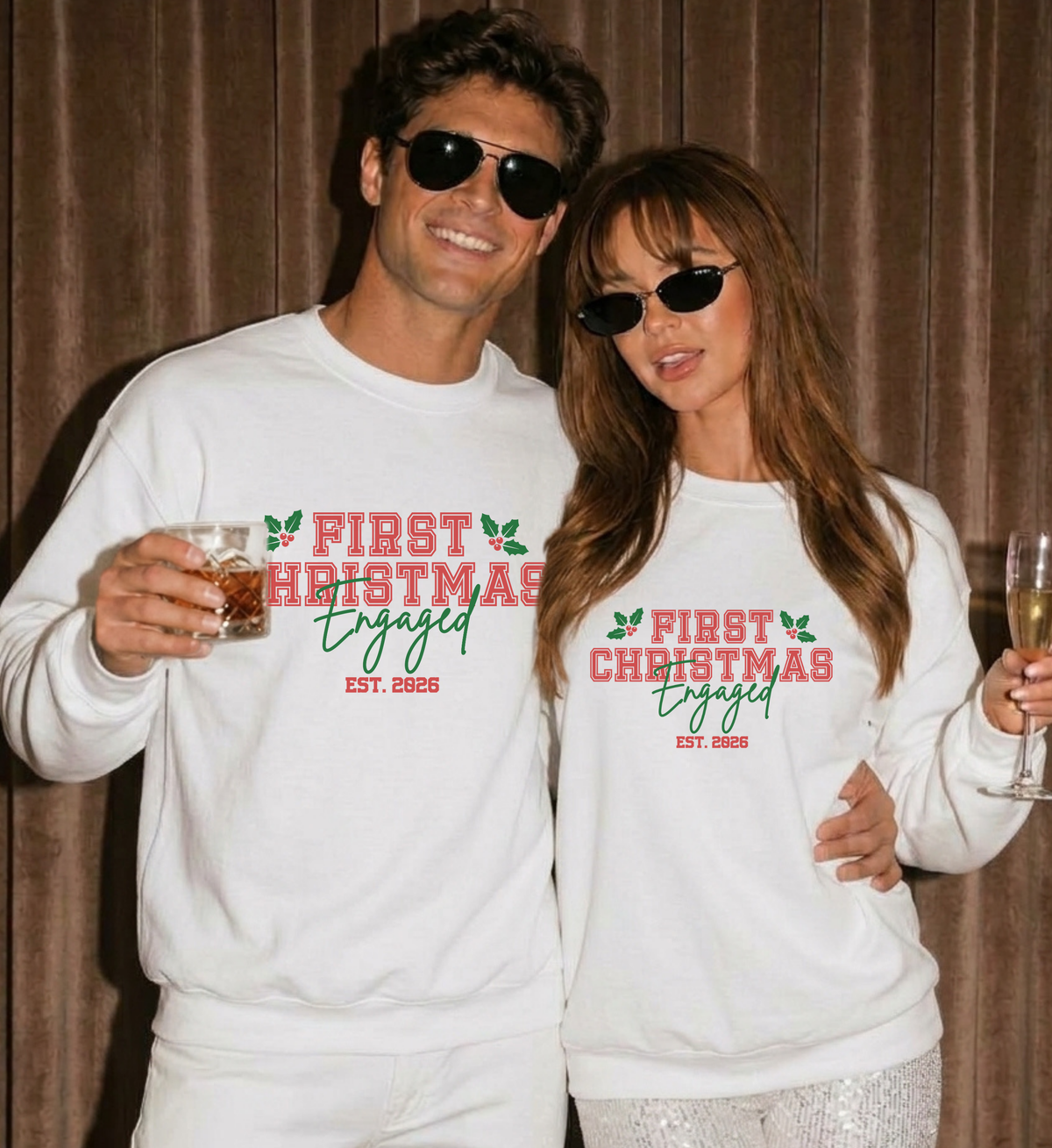 Bride Sweatshirt | First Christmas engaged