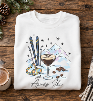 Apres Ski Sweatshirt | Espresso Martini Mountains