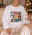 christmas cats sweatshirt top, vintage cat lover sweater, ugly christmas sweater jumper, cute kitten christmas shirt, retro cat mom xmas pullover, funny xmas pets couple sweater, cat lover Christmas gift top, retro holiday cat crewneck, aesthetic Christmas cat shirt, cute festive kitten jumper, cozy xmas cat mom pullover, nostalgic cat lover sweater, cute Christmas pets crewneck