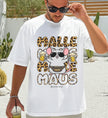 Stylisches Outfit mit dem Mallemaus Shirt von Cincerely Yours kombiniert für den perfekten Look im Mädelsurlaub oder auf der nächsten Mallorca Party am Strand.