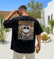 Modisches Frauen Mallemaus Shirt im Leopard Design kombiniert mit sommerlichem Style für ein perfektes Outfit im Bierkönig oder Megapark auf Mallorca.