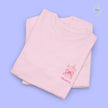 Coquette Bachelorette Party Tee — The Bride Crew cherry bow Champagne (Customizable) - Cincerely Yours