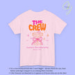 Coquette Bachelorette Party Tee — The Bride Crew cherry bow Champagne (Customizable) - Cincerely Yours
