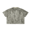 Mallemaus Shirt Malle Maus - Unisex Pink Leopard Print Boxy T-Shirt