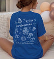 JGA Shirt Damen | Bachelorette Tee Doodle Handdrawn Braut Party Shirt
