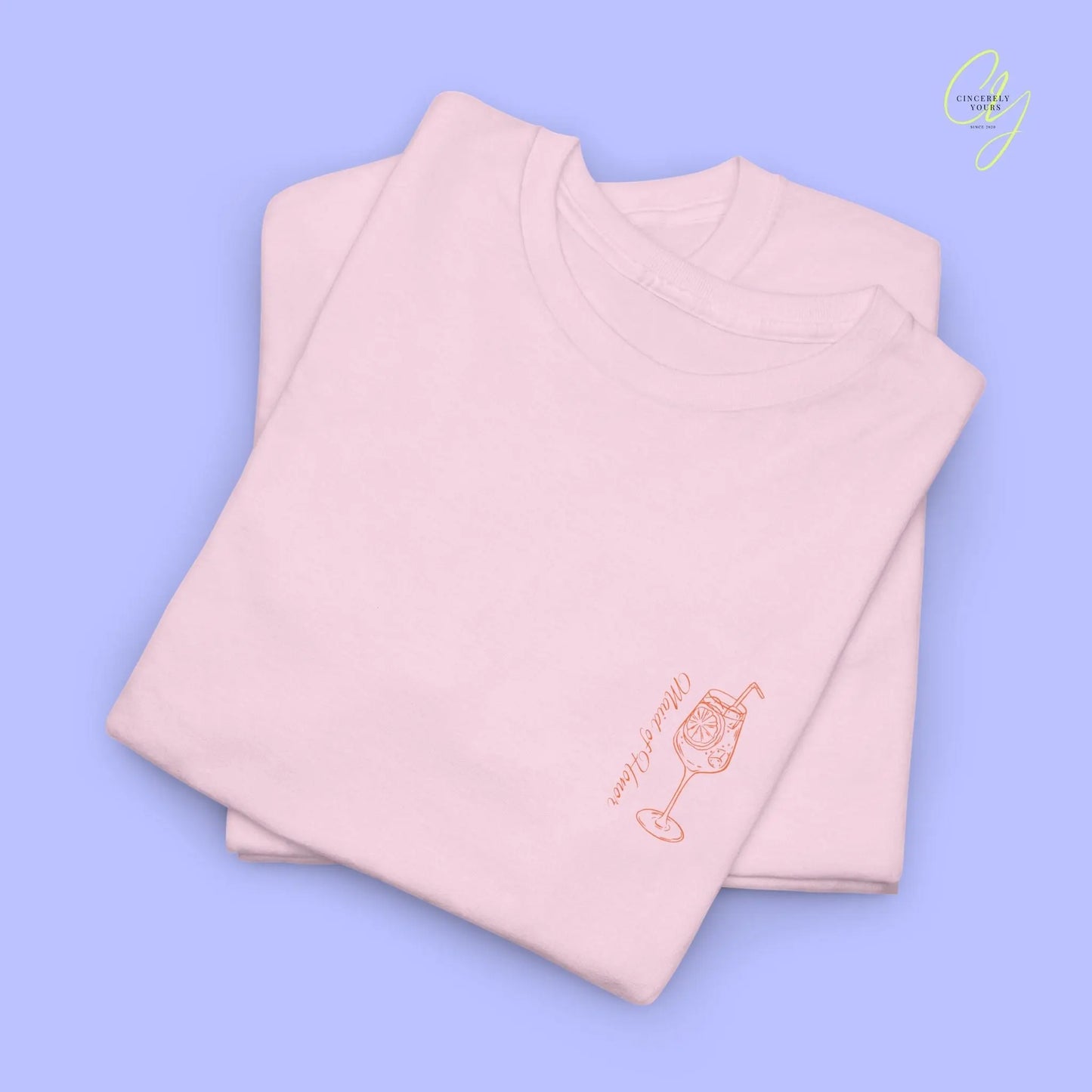 Love at first Spritz Bachelorette Party Tee — Here comes the Bride/ the Crew Old money Shirt (Customizable) - Cincerely Yours