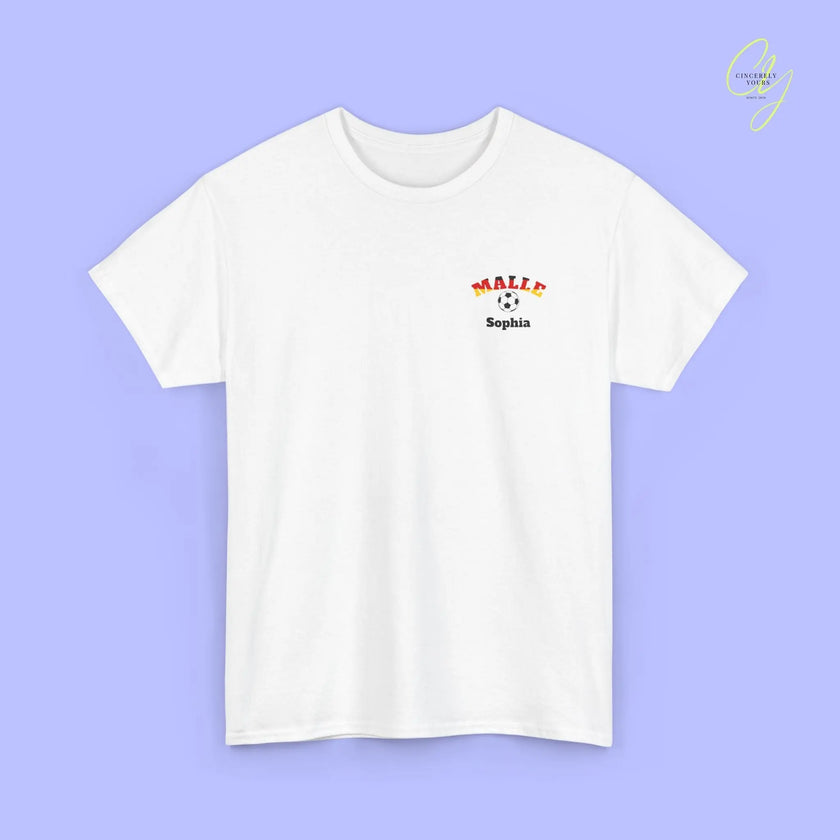 Malle Fussball Shirt — Deutschland Flagge Bierkrug (Personalisierbar) - Cincerely Yours