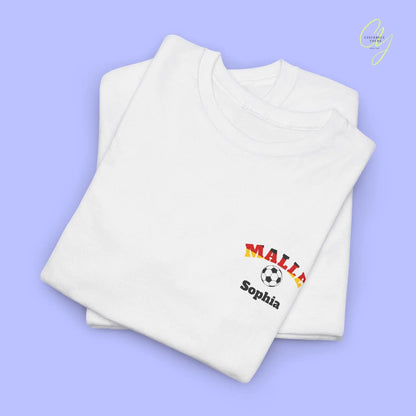 Malle Fussball Shirt — Deutschland Flagge Bierkrug (Personalisierbar) - Cincerely Yours