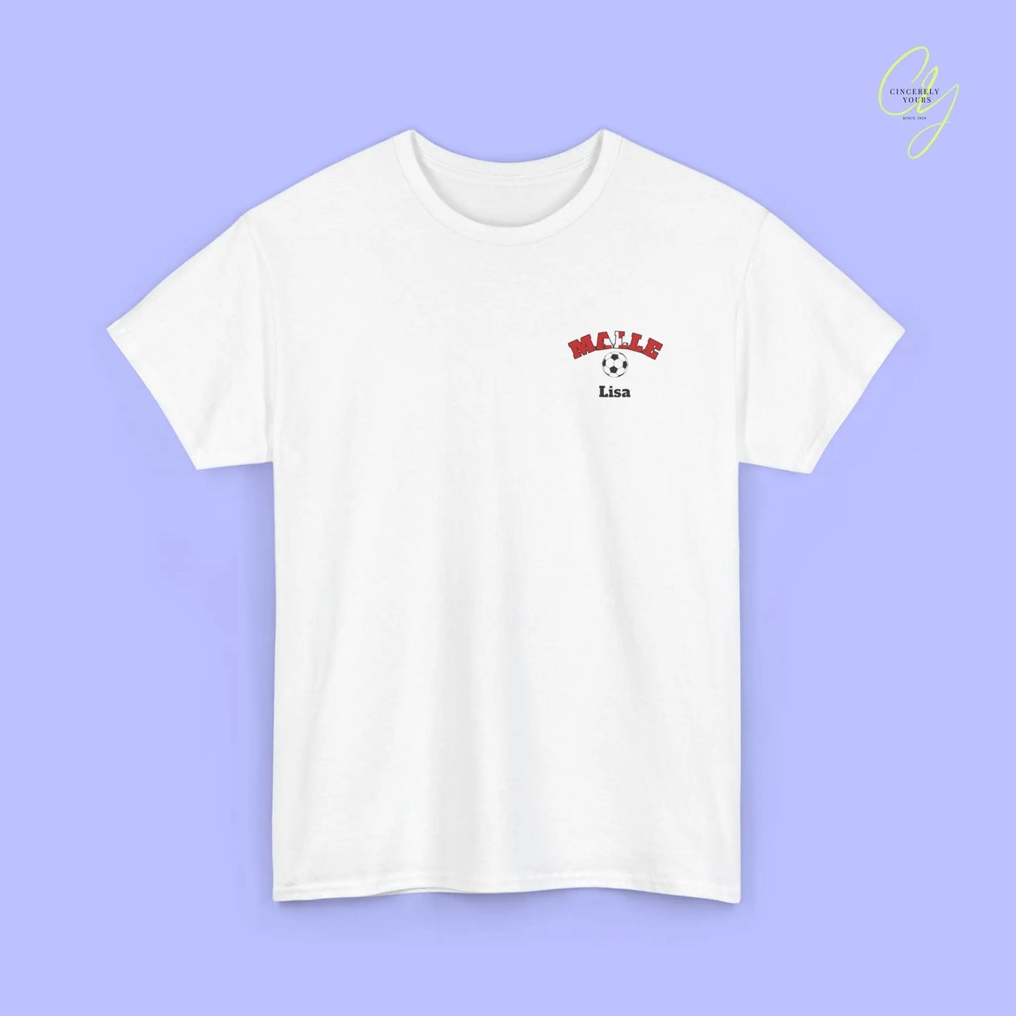Malle Fussball Shirt — Schweiz Flagge Bierkrug (Personalisierbar) - Cincerely Yours
