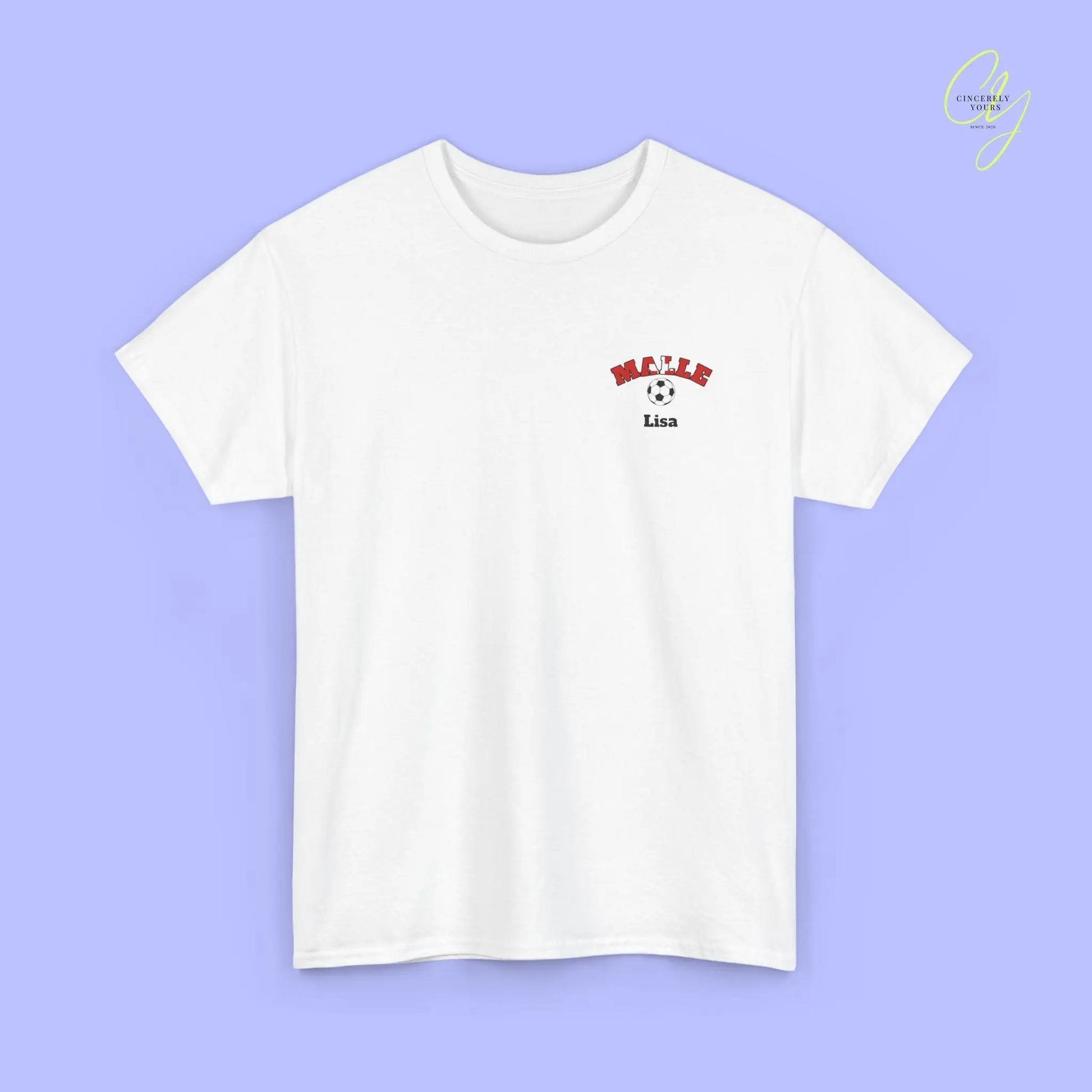 Malle Fussball Shirt — Schweiz Flagge Bierkrug (Personalisierbar) - Cincerely Yours