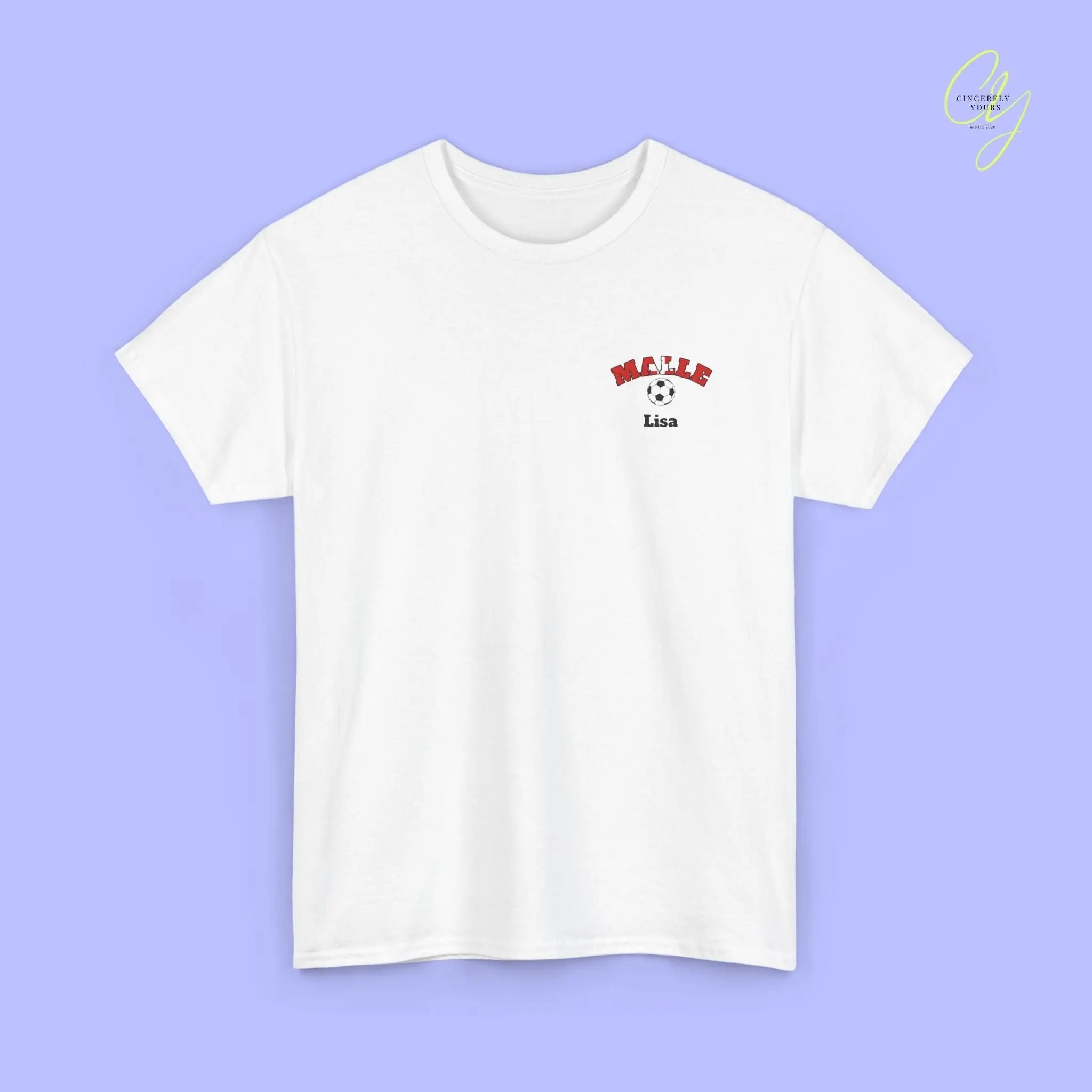 Malle Fussball Shirt — Schweiz Flagge Bierkrug (Personalisierbar) - Cincerely Yours