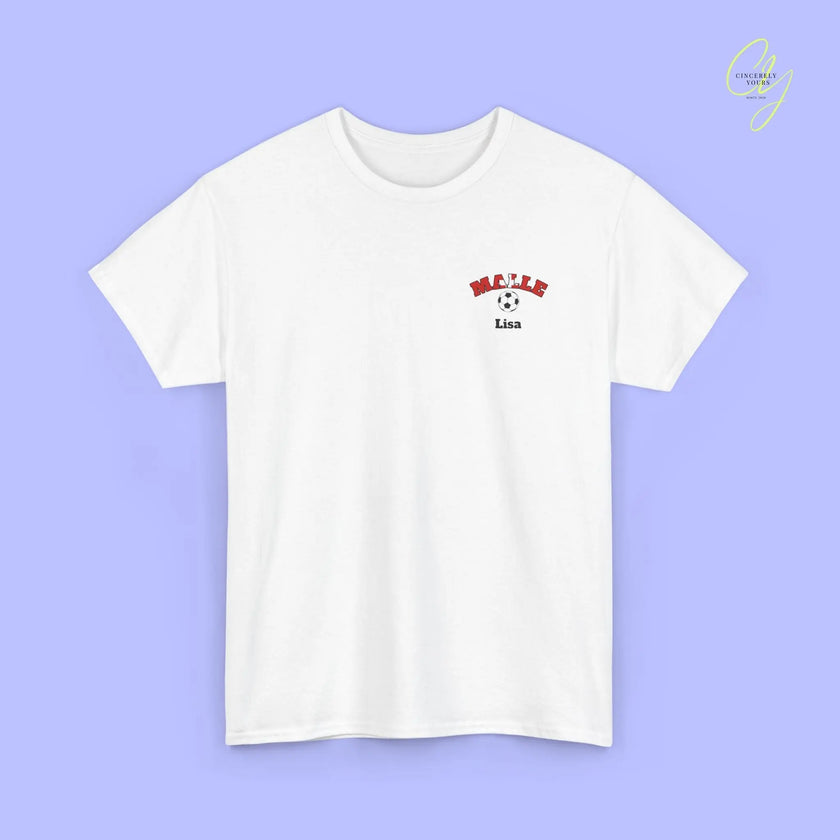 Malle Fussball Shirt — Schweiz Flagge Bierkrug (Personalisierbar) - Cincerely Yours