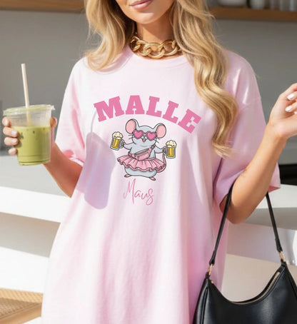 Malle Party Shirt — Malle Party Maus Bierkrug Bauchtasche (Customizable) Cincerely Yours