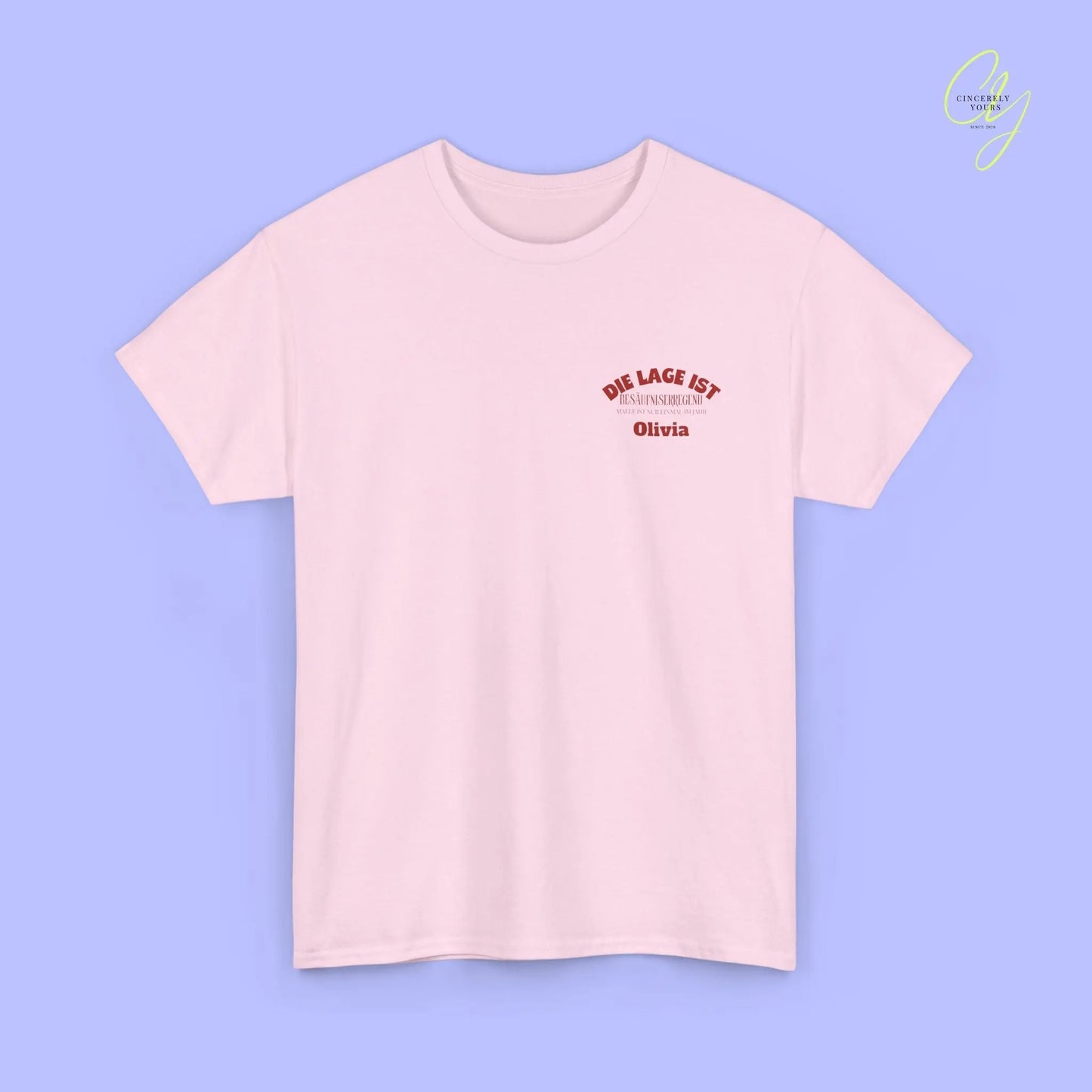 Malle Party Shirt — Die Lage ist besäufniserregend (Customizable) - Cincerely Yours