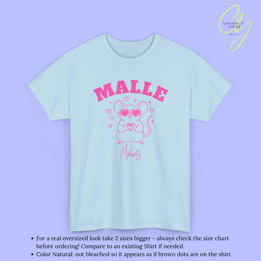 Malle Party Shirt — Malle Liebe Party Maus Herz - Cincerely Yours