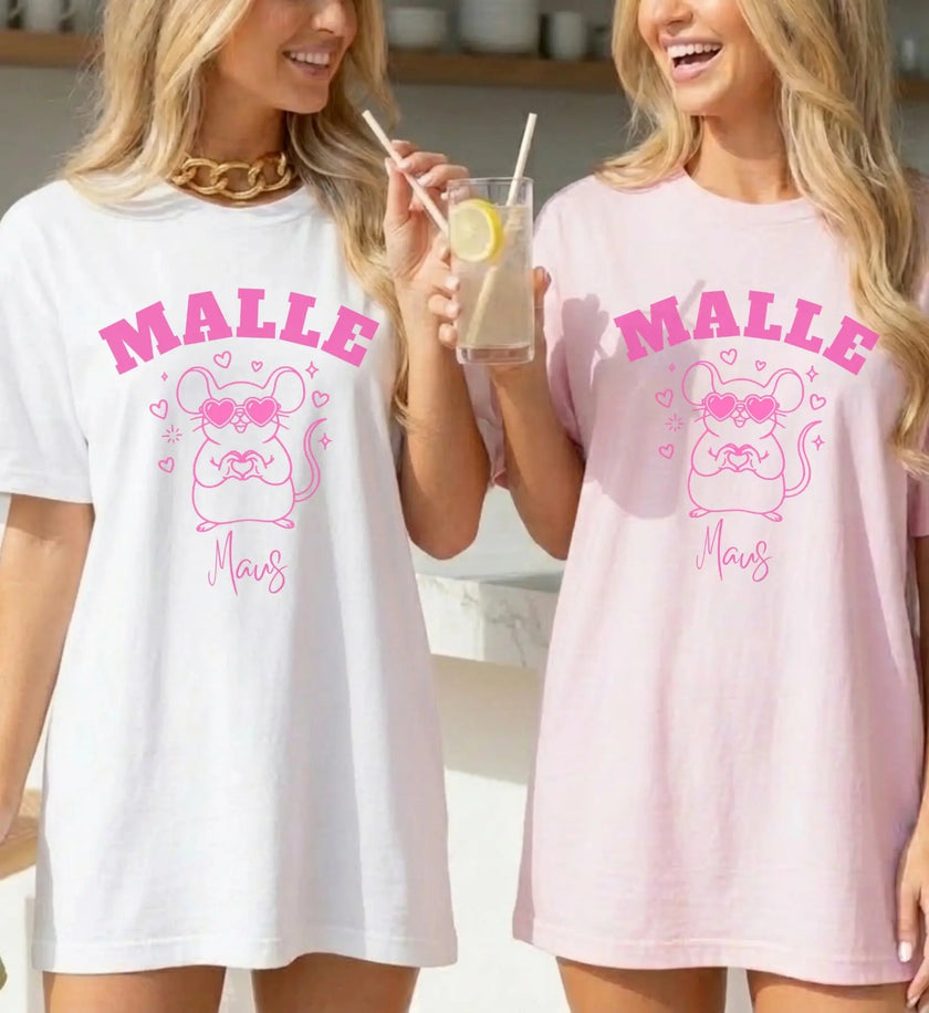Malle Party Shirt — Malle Liebe Party Maus Herz - Cincerely Yours