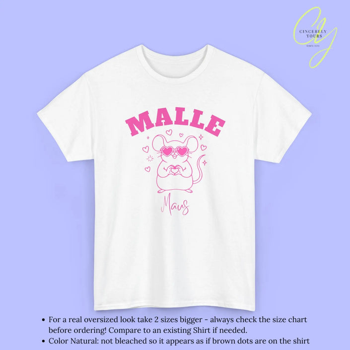 Malle Party Shirt — Malle Liebe Party Maus Herz - Cincerely Yours