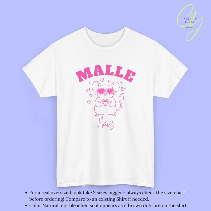 Malle Party Shirt — Malle Liebe Party Maus Herz - Cincerely Yours