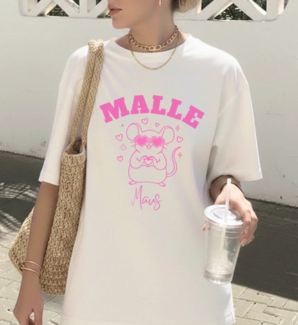 Malle Party Shirt — Malle Liebe Party Maus Herz - Cincerely Yours