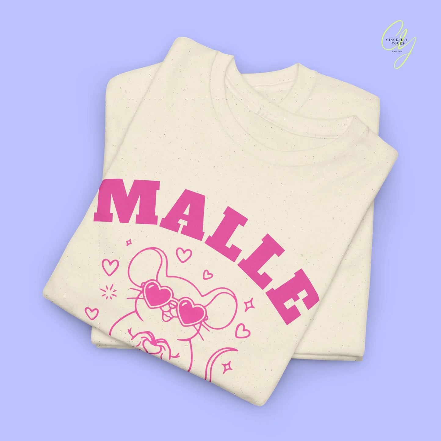 Malle Party Shirt — Malle Liebe Party Maus Herz - Cincerely Yours