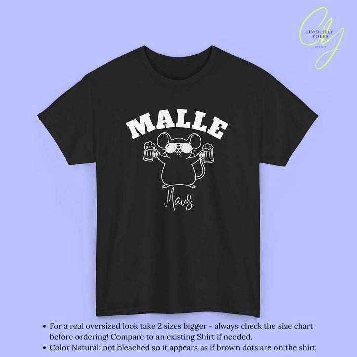 Malle Party Shirt — Malle Party Maus Bierkrug (Customizable) - Cincerely Yours